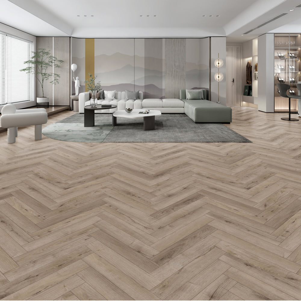 Flooraa Estate LH333 – laminaat in visgraat | houtlook vloer kopen bij Vloeren Point