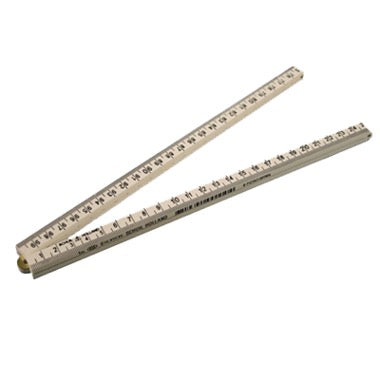 Duimstok 100 cm wit