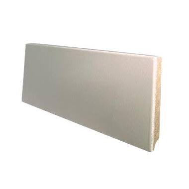 Plint RAL9010 voorgelakt 90×12 mm — 244 cm