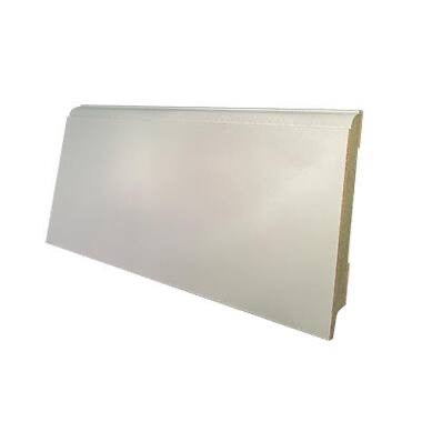 Sierplint RAL9010 voorgelakt 120×15 mm — 244 cm