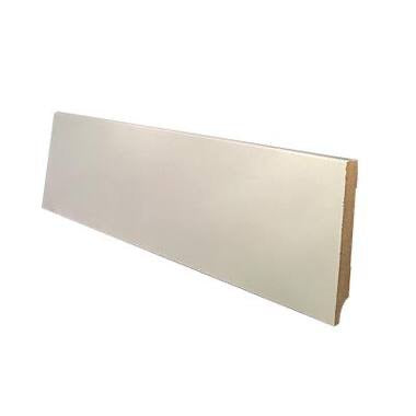 Plint RAL9010 voorgelakt 70×12 mm — 244 cm